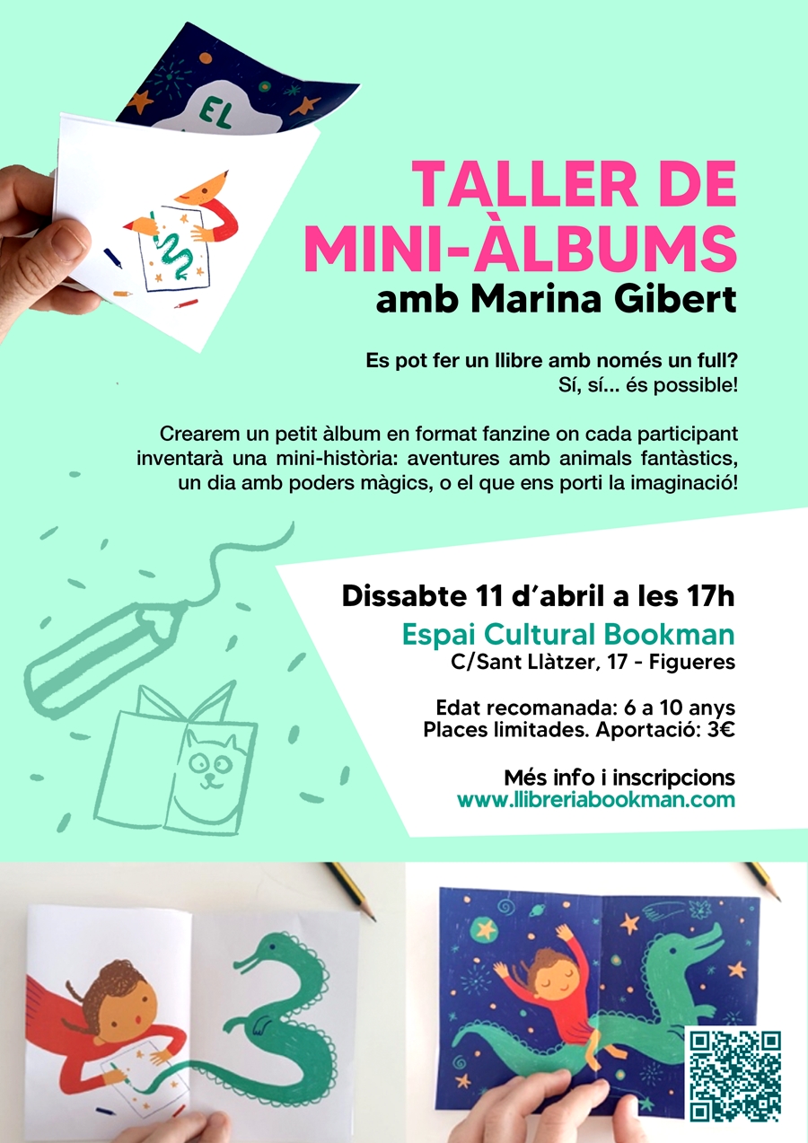 TALLER MINI-ÀLBUM AMB MARINA GIBERT | 9999900003352 | Gibert Oliva, Marina | Llibreria online de Figueres i Empordà