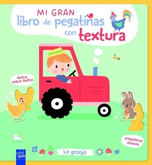 Mi gran libro de pegatinas con textura. La granja | 9788408312123 | YOYO | Llibreria online de Figueres i Empordà