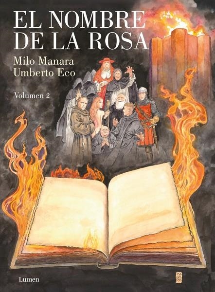 El nombre de la rosa (la novela gráfica) #02 | 9788426425713 | Eco, Umberto/Manara, Milo | Llibreria online de Figueres i Empordà
