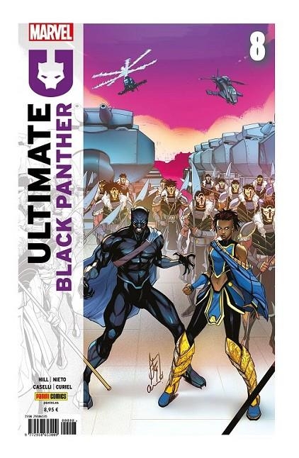 ULTIMATE BLACK PANTHER #008 | 977293865300900008 | Hill, Bryan Edward / Caselli, Stefano / Nieto, Carlos | Llibreria online de Figueres i Empordà