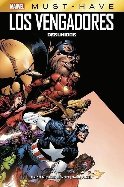 MARVEL MUST-HAVE VENGADORES #01. DESUNIDOS | 9791370137540 | Finch, David / Bendis, Brian Michael | Llibreria online de Figueres i Empordà