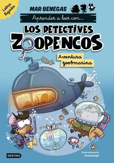 Aprender a leer con... Los Detectives Zoopencos. Letra ligada #01. Aventura zoobma | 9788408318002 | Benegas, Mar | Llibreria online de Figueres i Empordà