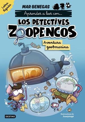 Aprender a leer con... Los Detectives Zoopencos. Letra ligada #01. Aventura zoobma | 9788408318002 | Benegas, Mar | Llibreria online de Figueres i Empordà