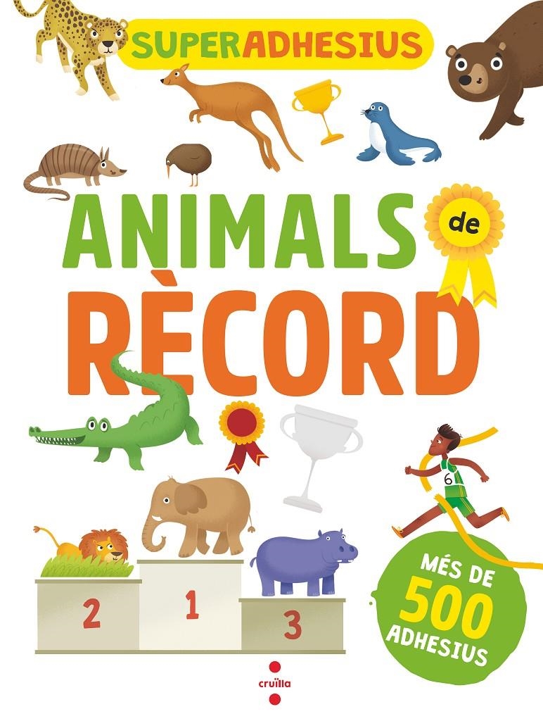 SUPERADHESIUS ANIMALS DE RECORD | 9788466146067 | Libri, De Agostini | Llibreria online de Figueres i Empordà