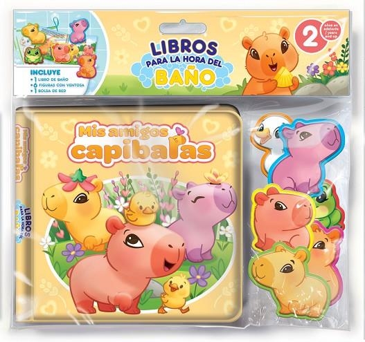 MIS AMIGOS CAPIBARAS (LIBRO BAÑO) | 9782764375501 | Librería online de Figueres / Empordà