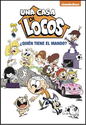 ¿Quién tiene el mando? (Una casa de locos. Cómic) | 9788448852979 | Nickelodeon | Llibreria online de Figueres i Empordà