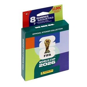 Panini World Cup 2026 Ecoblíster con 8 Sobres de Cromos | 8051708031195 | Llibreria online de Figueres i Empordà