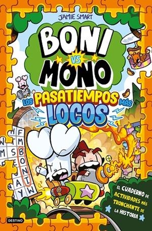 Boni vs. Mono. Los pasatiempos más locos | 9788408319092 | Smart, Jamie | Llibreria online de Figueres i Empordà