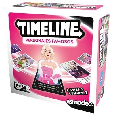 JUEGO DE CARTAS: Timeline. PERSONAJES FAMOSOS | 3558387004564 | Librería online de Figueres / Empordà