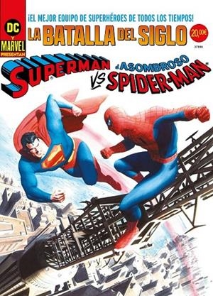 SUPERMAN VS. EL ASOMBROSO SPIDERMAN, DC / MARVEL TREASURY EDITION PORTADA ALEX ROSS | 9791370137656 | Andru, Ross / Conmay, Gerry | Llibreria online de Figueres i Empordà
