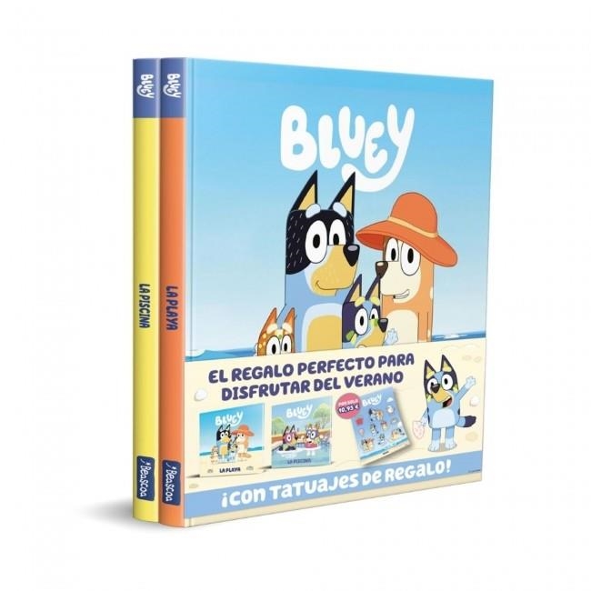 Bluey. Un cuento - ¡A la playa! ¡A la piscina! Pack con dos libros de Bluey para disfrutar del verano | 9788448874308 | Bluey | Llibreria online de Figueres i Empordà