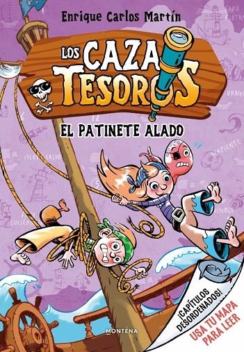 Cazatesoros #02. El patinete alado | 9791387809133 | Martín, Enrique Carlos | Llibreria online de Figueres i Empordà