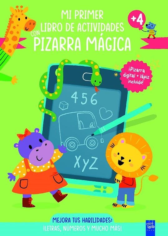 Mi primer libro de actividades con pizarra mágica. Verde | 9788408313564 | YOYO | Llibreria online de Figueres i Empordà