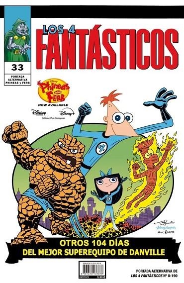 LOS 4 FANTASTICOS #190/008  ( PORTADA  DISNEY FANTASTIC 4) | 9791370137878 | North, Ryan / Ramos, Humberto | Llibreria online de Figueres i Empordà