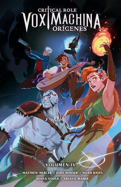 Critical Role: Vox Machina Orígenes #04 | 9788410126589 | Mercer, Matthew / Houser, Jody / Hayes, Noah / Sousa, Diana / Maher, Ariana | Llibreria online de Figueres i Empordà