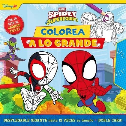 Spidey y su superequipo. ¡Colorea a lo grande! | 9788410362307 | Marvel | Llibreria online de Figueres i Empordà