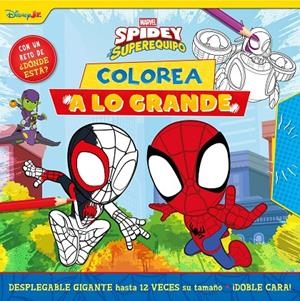 Spidey y su superequipo. ¡Colorea a lo grande! | 9788410362307 | Marvel | Llibreria online de Figueres i Empordà