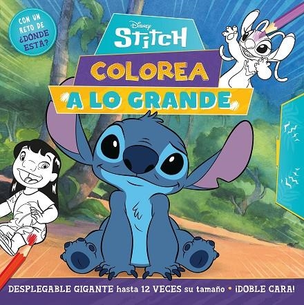 Stitch. ¡Colorea a lo grande! | 9791387526931 | Disney | Llibreria online de Figueres i Empordà