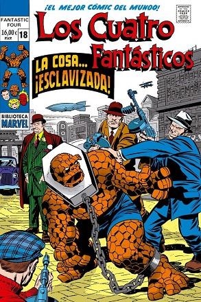 BIBLIOTECA MARVEL LOS 4 FANTASTICOS #18 | 9791370137847 | Lee, Stan / Kirby, Jack | Llibreria online de Figueres i Empordà