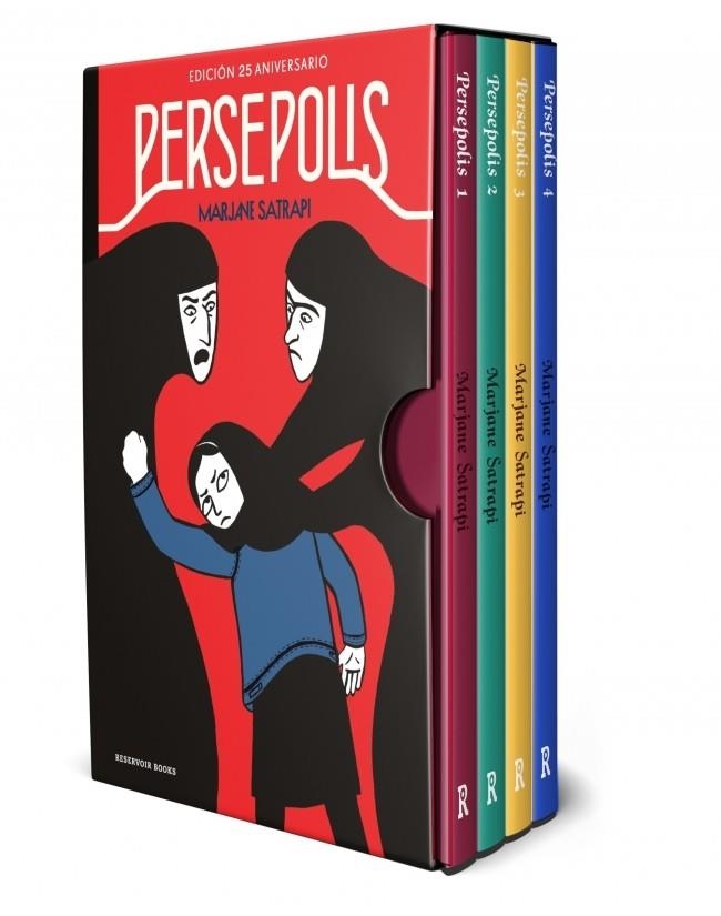 Persépolis (Estuche - edición 25 aniversario) | 9788410352568 | Satrapi, Marjane | Llibreria online de Figueres i Empordà