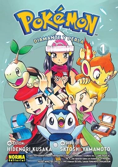 POKEMON #17. DIAMANTE Y PERLA #01 (NUEVO PVP) | 9788467983111 | Kusaka, Hidenori / Yamamoto, Satoshi | Llibreria online de Figueres i Empordà