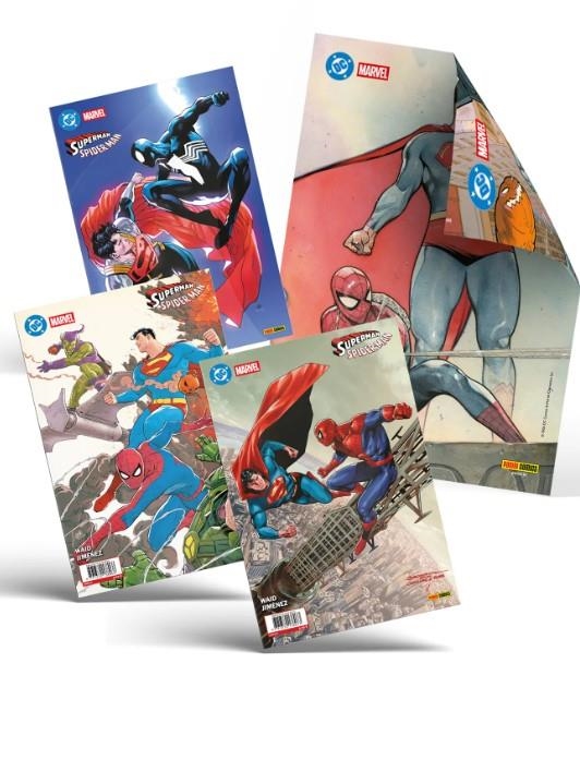 SUPERMAN/SPIDER-MAN #001 ***PACK PORTADAS ALTERNATIVAS*** | 8424248927493 | DDAA | Llibreria online de Figueres i Empordà