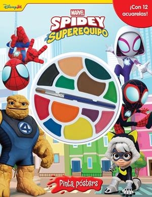Spidey y su superequipo. Pinta pósters | 9788410362291 | Marvel | Llibreria online de Figueres i Empordà