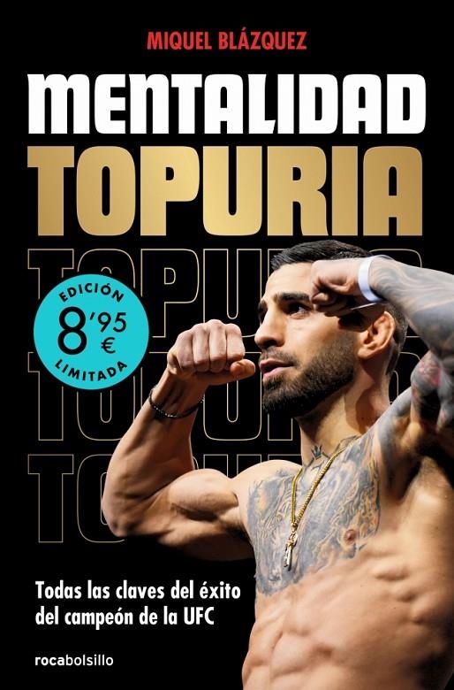 Mentalidad Topuria (edición limitada) | 9788410197459 | Blázquez, Miquel | Llibreria online de Figueres i Empordà