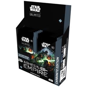 CAJA SELLADA (12 sobres) STAR WARS UNLIMITED: ASHES OF THE EMPIRE CARBONITE EDITION | 841333135973 | Librería online de Figueres / Empordà