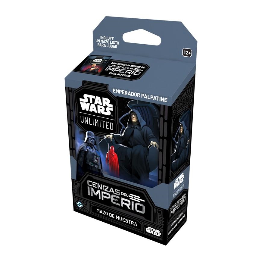 Mazo de muestra EMPERADOR PALPATINE. STAR WARS UNLIMITED: CENIZAS DEL IMPERIO | 841333140021 | Llibreria online de Figueres i Empordà