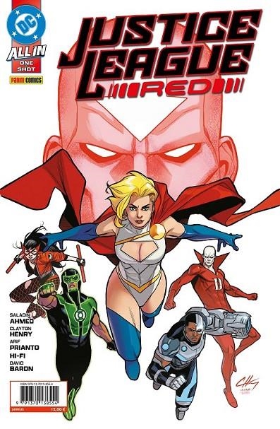 ALL IN JUSTICE LEAGUE RED | 9791370138554 | Varis Autors | Llibreria online de Figueres i Empordà