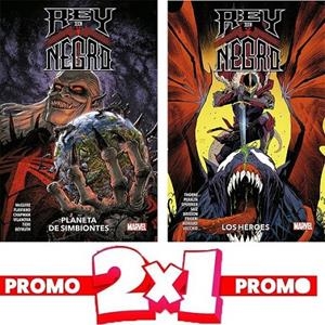 MARVEL 2 X 1 REY DE NEGRO, PLANETA DE SIMBIONTES Y REY DE NEGRO, LOS HÉROES | 8424248928070 | Varis Autors | Llibreria online de Figueres i Empordà