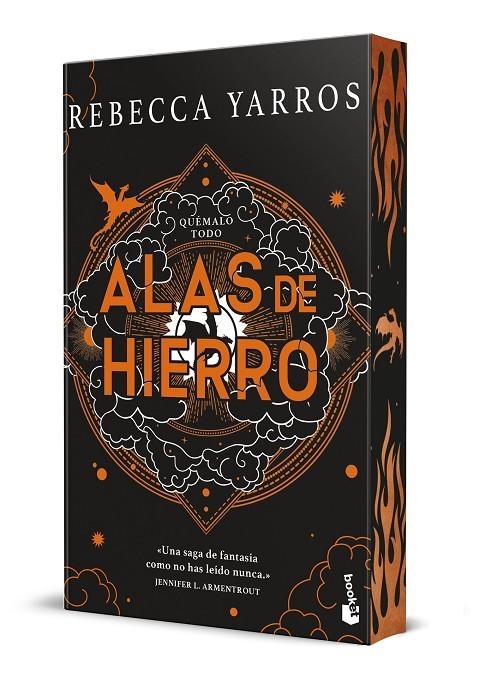 Alas de Hierro. Edición especial limitada con cantos decorados | 9788408326472 | Yarros, Rebecca | Llibreria online de Figueres i Empordà