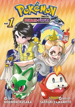 POKÉMON ESCARLATA Y PURPURA #01 | 9788467983937 | KUSAKA, HIDENORI/YAMAMOTO, SATOSHI | Llibreria online de Figueres i Empordà