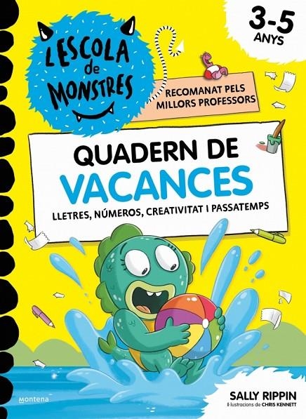 L'Escola de Monstres. Quadern d'activitats - Quadern de vacances | 9791387972462 | Rippin, Sally | Llibreria online de Figueres i Empordà