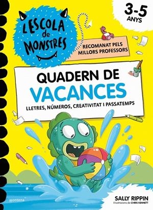 L'Escola de Monstres. Quadern d'activitats - Quadern de vacances | 9791387972462 | Rippin, Sally | Llibreria online de Figueres i Empordà