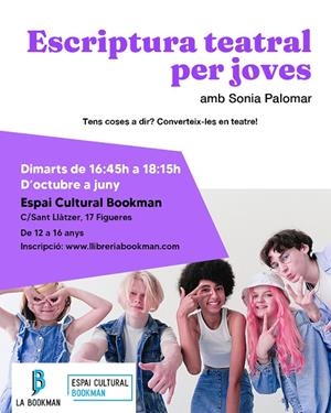 Taller d'Escriptura teatral per joves, amb Sonia Palomar | 9999900003505 | Palomar, Sonia | Librería online de Figueres / Empordà