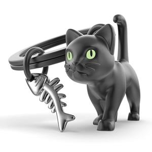 LLAVERO METALMORPHOSE ANIMALS GATO NEGRO | 5404006061341 | Llibreria online de Figueres i Empordà