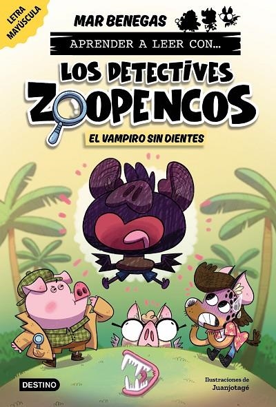 Aprender a leer con... Los Detectives Zoopencos #12. El vampiro sin dientes | 9788408324386 | Benegas, Mar | Llibreria online de Figueres i Empordà