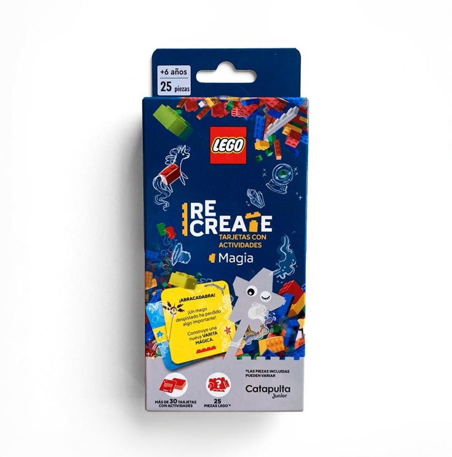 LEGO recreate magia, construcción tarjetas con actividades | 9788419987532 | Llibreria online de Figueres i Empordà