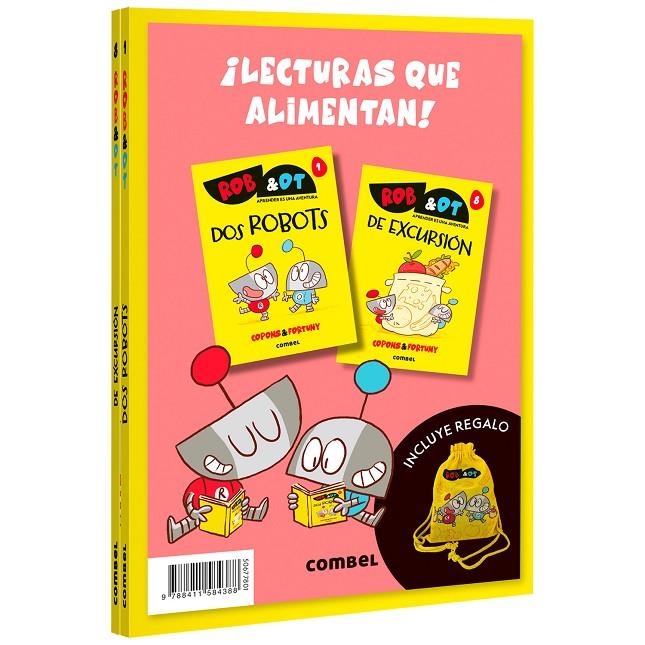 pack Rob&Ot (1 y 8). Vuelta al cole | 9788411584388 | Copons Ramon, Jaume / Copons Ramon, Jaume | Librería online de Figueres / Empordà