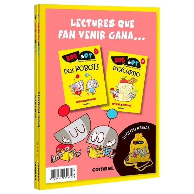 pack Rob&Ot (1 i 8). Tornada a l'escola | 9788411584371 | Copons Ramon, Jaume / Copons Ramon, Jaume | Librería online de Figueres / Empordà