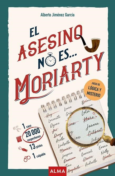 El asesino NO es Moriarty | 9791388389023 | Alberto Jiménez | Llibreria online de Figueres i Empordà