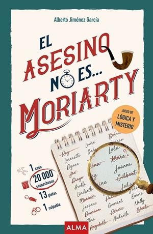 El asesino NO es Moriarty | 9791388389023 | Alberto Jiménez | Llibreria online de Figueres i Empordà