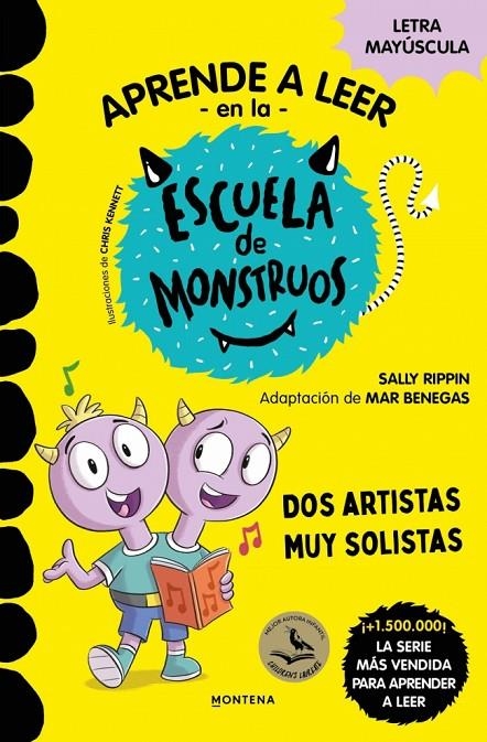 Aprender a leer en la Escuela de Monstruos #24. Dos artistas muy solistas (PAL) | 9791387724184 | Rippin, Sally | Librería online de Figueres / Empordà