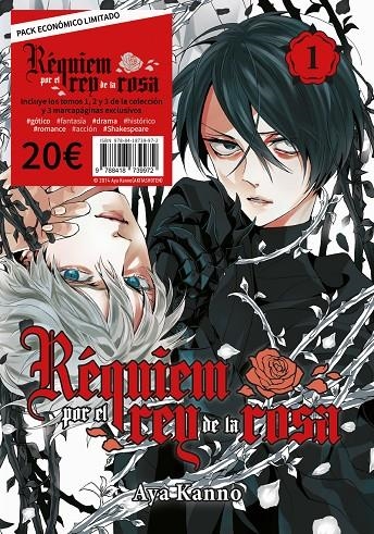 Pack Réquiem por el rey de la rosa, vol. 1, 2 y 3 | 9788418739972 | Kanno, Aya | Llibreria online de Figueres i Empordà