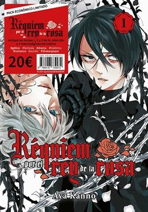 Pack Réquiem por el rey de la rosa, vol. 1, 2 y 3 | 9788418739972 | Kanno, Aya | Llibreria online de Figueres i Empordà
