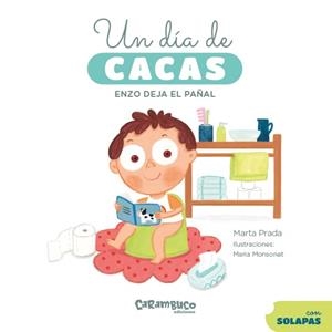 Un día de cacas. Enzo deja el pañal | 9788417766870 | Prada, Marta | Llibreria online de Figueres i Empordà