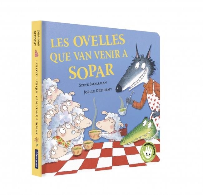 Les ovelles que van venir a sopar (L'ovelleta que va venir a sopar. Llibre de cartró) mans petitones | 9788448873202 | Smallman, Steve | Llibreria online de Figueres i Empordà