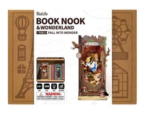 MAQUETA SUJETALIBROS DIY BOOK NOOK & WONDERLAND"Fall into Wonder" | 6946785124118 | Librería online de Figueres / Empordà
